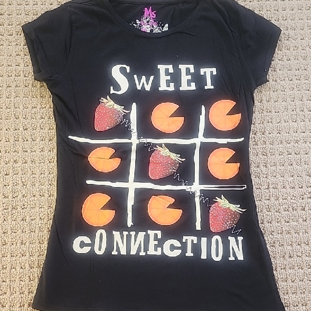 Splash Black Sweet Connection Kids T-Shirt